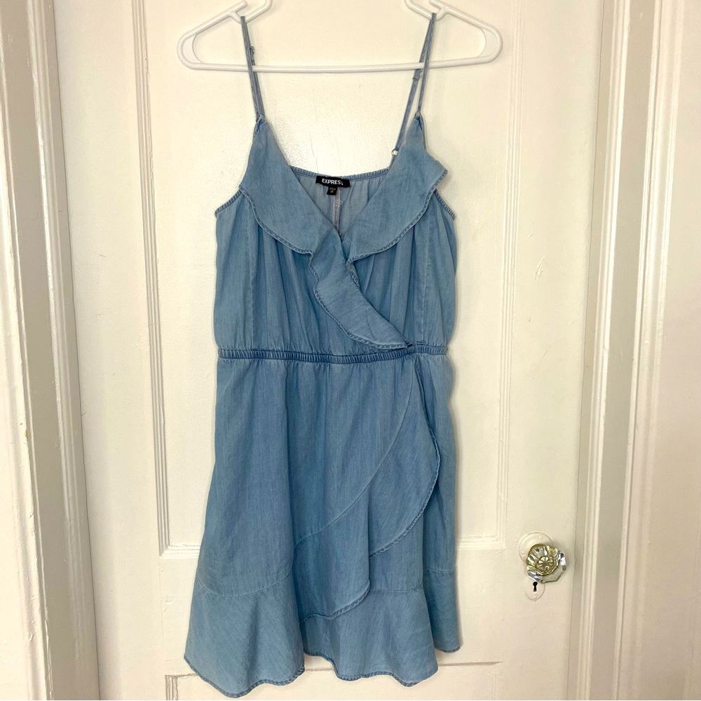 Express denim dress